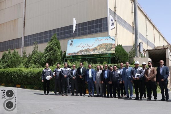 حضور و بازدید دکتر کاظمی معاون محترم آموزش متوسطه وزارت آموزش و پرورش از شرکت فولاد غرب آسیا