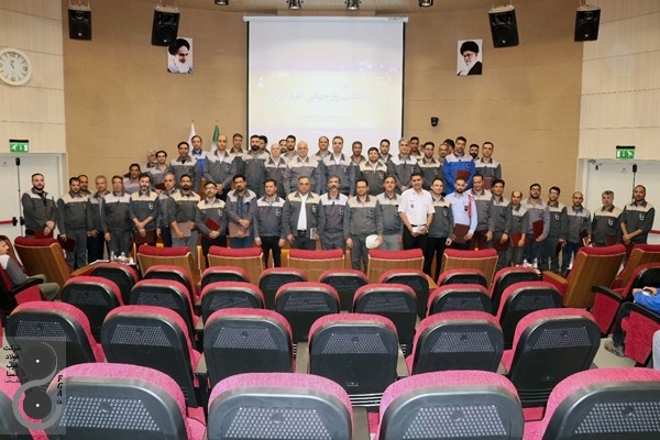 مراسم روز جهانی گارگر در شرکت فولادغرب آسیا