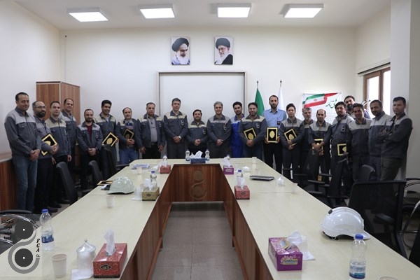 تقدیر از مدرسان داخلی شرکت فولاد غرب آسیا