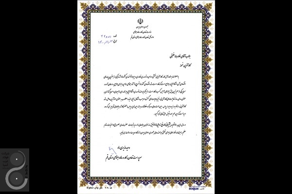 کار آفرین نمونه