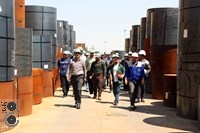 تور آموزشی دانشجویان دانشکده علوم پایه دانشگاه قم به شرکت فولادغرب آسیا