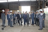 بازدید مدیزان شرکت ورق خودروی چهارمحال بختیاری از شرکت فولادغرب آسیا