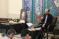 مراسم بزرگداشت همکار عزیز مرحوم کوروش تبرایی در شرکت فولادغرب آسیا