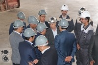 بازدید مدیزان شرکت ورق خودروی چهارمحال بختیاری از شرکت فولادغرب آسیا