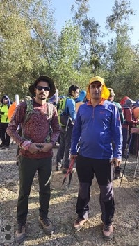 صعود به قله سندان در استان زنجان