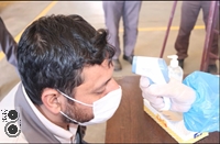 تست تشخیص ویروس کرونا در شرکت فولاد غرب آسیا انجام شد