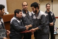 با حضور مدیریت محترم سرمایه انسانی شرکت فولادغرب آسیا جناب آقای مهندس محمودی صورت گرفت