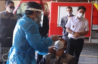 در راستای مقابله با ویروس کرونا در شرکت فولاد غرب آسیا انجام شد