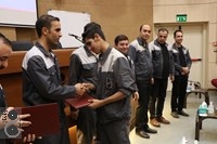 با حضور مدیریت محترم سرمایه انسانی شرکت فولادغرب آسیا جناب آقای مهندس محمودی صورت گرفت