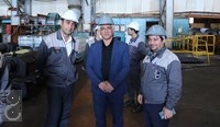 بازدید مشاور محترم وزیر صمت در صنایع لوازم خانگی از شرکت فولاد غرب آسیا