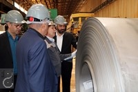 بازدید نایب رئیس و رئیس اتاق بازرگانی استان قم از شرکت فولادغرب آسیا