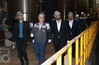 بازدید نایب رئیس و رئیس اتاق بازرگانی استان قم از شرکت فولادغرب آسیا