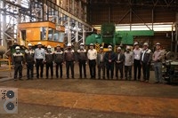 بازدید مدیران هنرستان های صنعتی استان قم از شرکت فولاد غرب آسیا