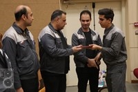 با حضور مدیریت محترم سرمایه انسانی شرکت فولادغرب آسیا جناب آقای مهندس محمودی صورت گرفت