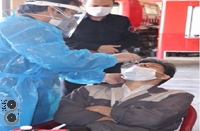 در راستای مقابله با ویروس کرونا در شرکت فولاد غرب آسیا انجام شد