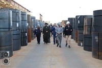 بازدید مدیران ارشد اداره کار قم و وزارت کار از شرکت فولاد غرب آسیا